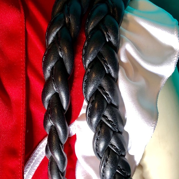 GUESS by Marciano Black Satchel Handbag - Picture 4 of 8